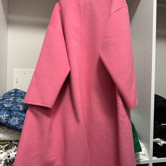 MANGO Handmade oversized wool coat - Picture 2 of 3